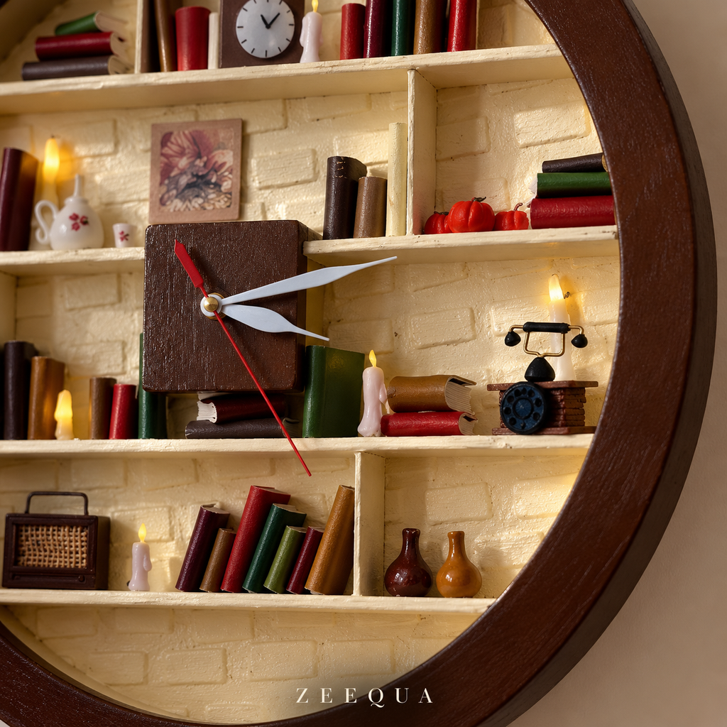ZEEQUA Heritage Wall Clock