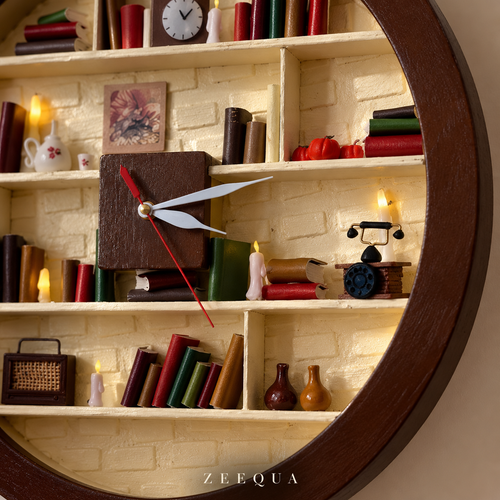 ZEEQUA Heritage Wall Clock