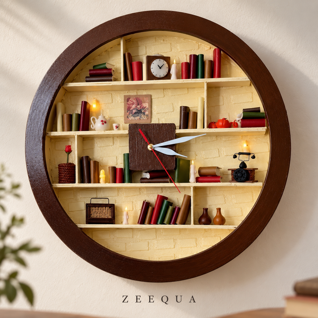 ZEEQUA Heritage Wall Clock