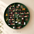 ZEEQUA Garden Study Wall Clock