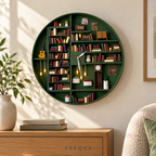 ZEEQUA Garden Study Wall Clock
